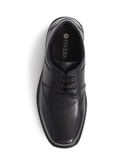 Pavers Lace-Up Smart Black Shoes - Image 4 of 5