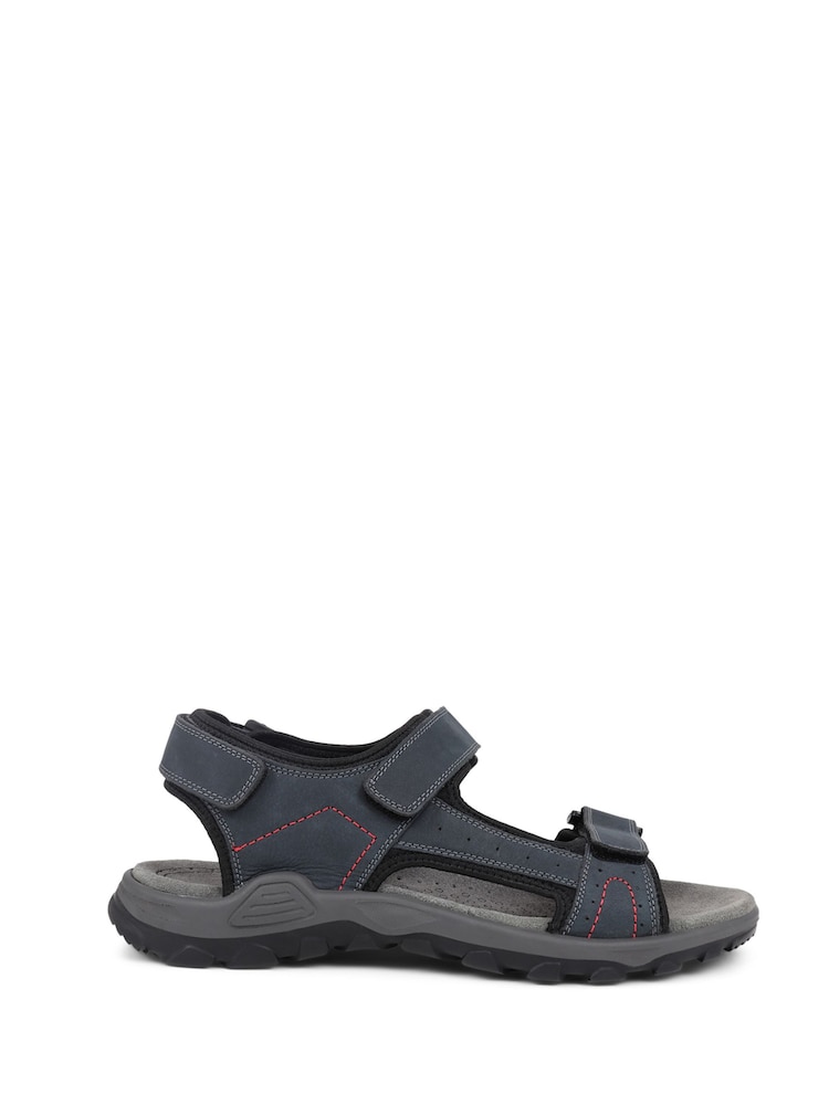 Pavers Blue Pavers Adjustable Leather Walking Sandals - Image 1 of 5