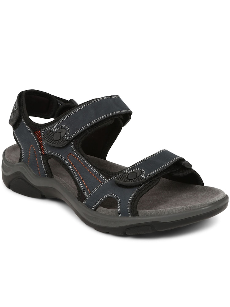 Pavers Blue Pavers Adjustable Leather Sandals - Image 2 of 5