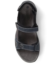 Pavers Blue Pavers Adjustable Leather Sandals - Image 4 of 5