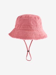 FatFace Brisbane Pink Bucket Hat - Image 1 of 3