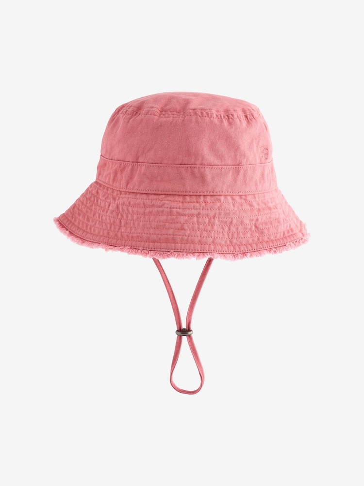 FatFace Brisbane Pink Bucket Hat - Image 1 of 3