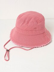 FatFace Brisbane Pink Bucket Hat - Image 2 of 3