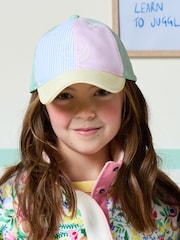 Joules Kids' Daley Multi Cotton Baseball Cap - Image 1 of 5