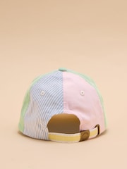 Joules Kids' Daley Multi Cotton Baseball Cap - Image 3 of 5