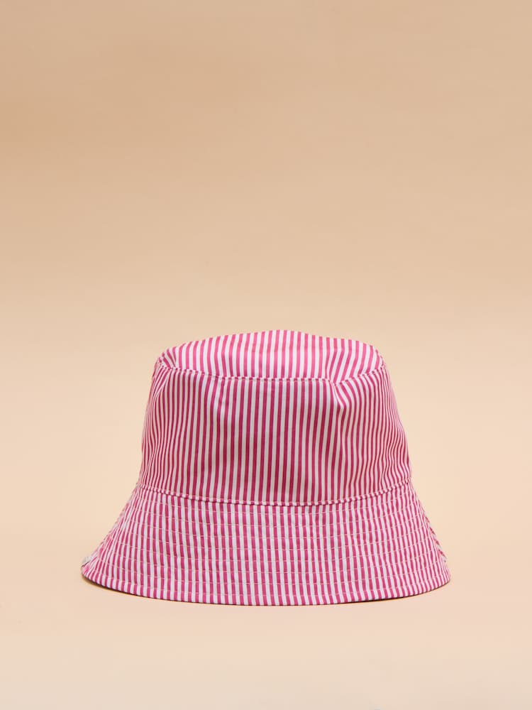 Рожевий - Joules Bayley двосторонній Bucket головні убори - Image 3 of 4