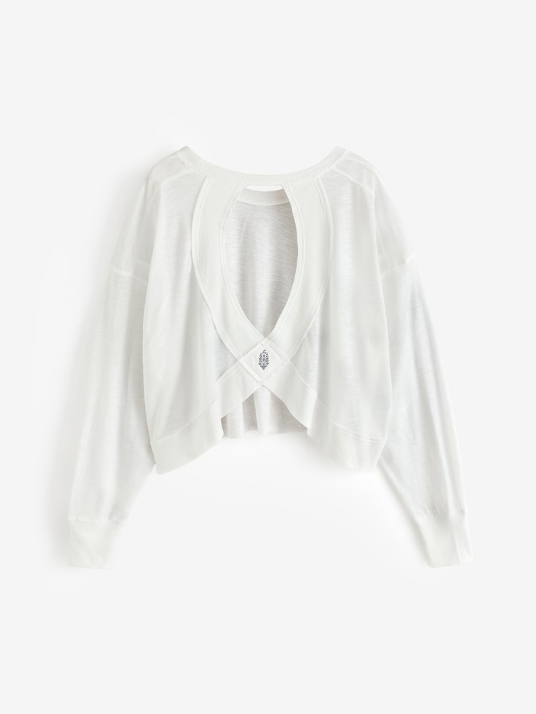 FP Movement White My Time Layering Top - Image 2 of 5 FP Movement White My Time Layering Top - Image 2 of 5