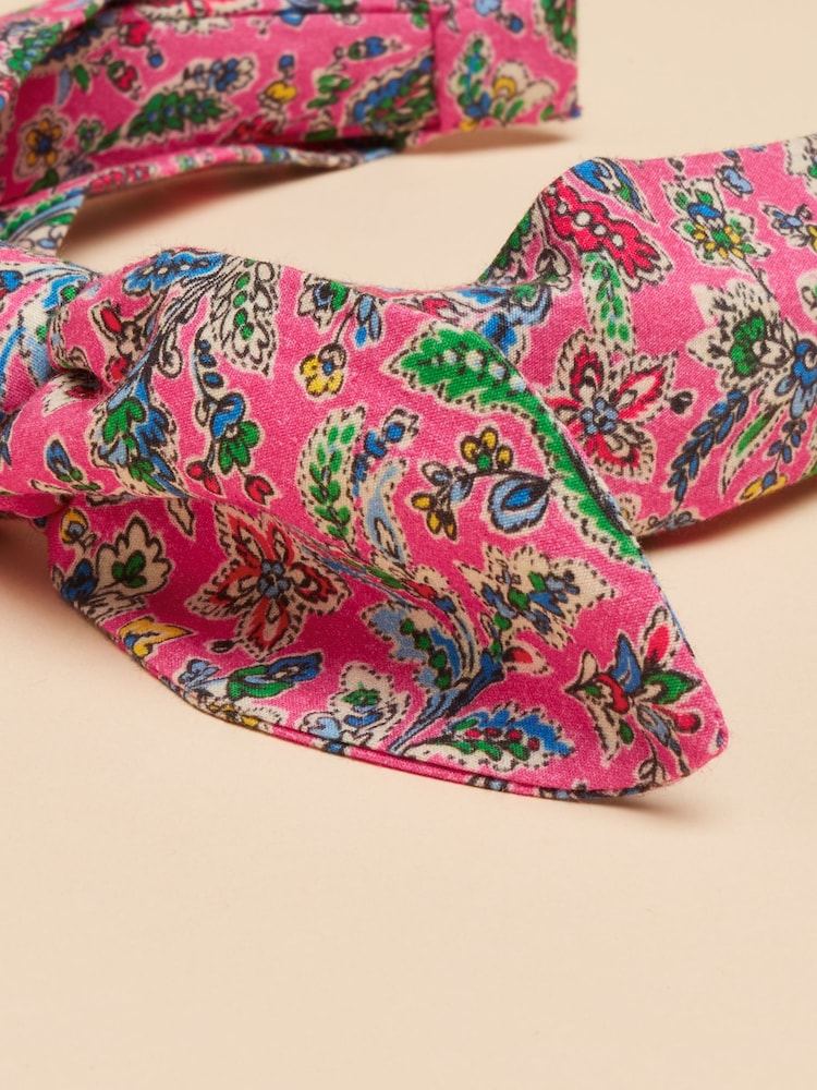 Joules Shelley Pink Knot Headband - Image 2 of 4