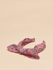 Joules Shelley Pink Knot Headband - Image 3 of 4