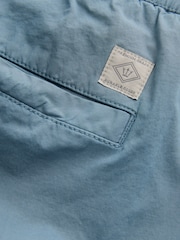 Mid Blue Grey Regular Fit Stretch Utility Cargo Trousers - Image 10 of 10