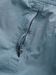 Mid Blue Grey Regular Fit Stretch Utility Cargo Trousers - Image 8 of 10