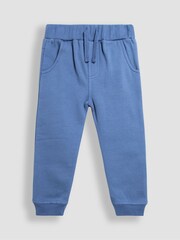 JoJo Maman Bébé Denim Gruffalo Appliqué Sweatshirt and Joggers Set - Image 7 of 9
