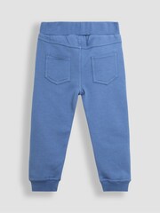 JoJo Maman Bébé Denim Gruffalo Appliqué Sweatshirt and Joggers Set - Image 9 of 9