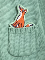 JoJo Maman Bébé Green The Gruffalo Pocket Cardigan - Image 5 of 5