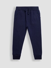 JoJo Maman Bébé Cobalt Arrows Print Sweatshirt and Joggers Set - Image 4 of 6