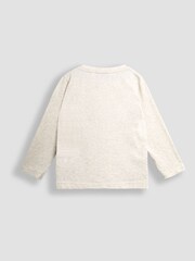 Natural - Blusa con detalles de El Grúfalo de Jojo Maman Bébé - Imagen 2 de 5