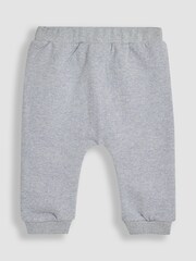 JoJo Maman Bébé Ecru Red Arrows Sweatshirt and Joggers Set - Image 5 of 5