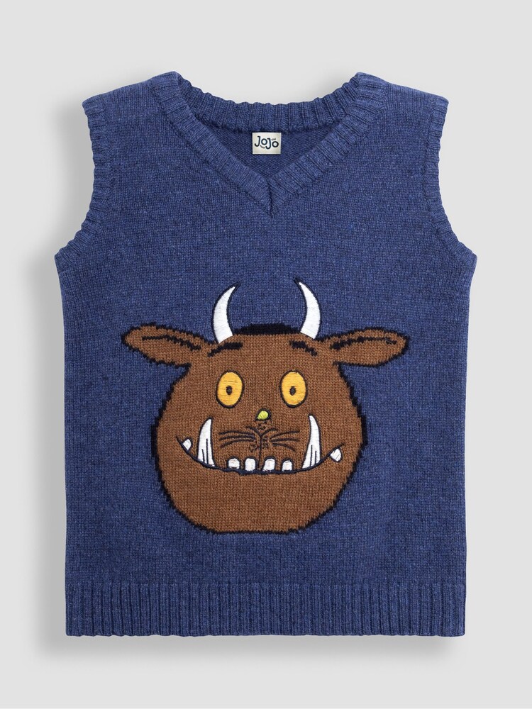 JoJo Maman Bébé Denim The Gruffalo Tank Top - Image 1 of 3