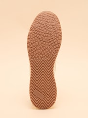 Joules Men's Parkfield Beige & Green Trainers - Image 4 of 5