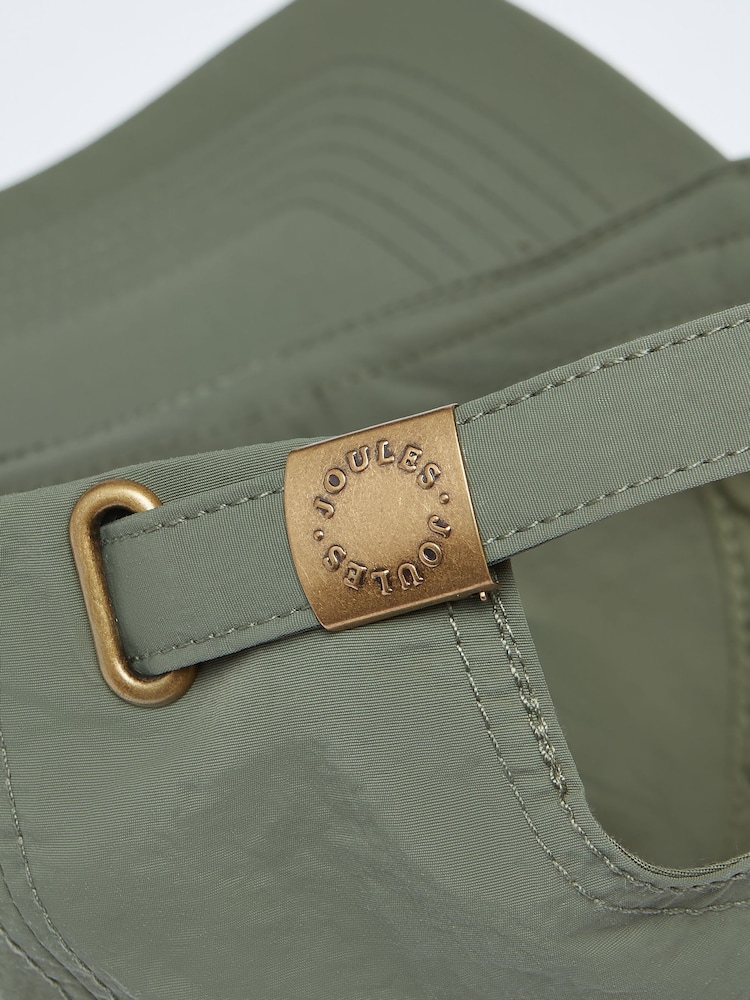 Joules Daley Khaki Green Nylon Cap - Image 6 of 6 Joules Daley Khaki Green Nylon Cap - Image 6 of 6