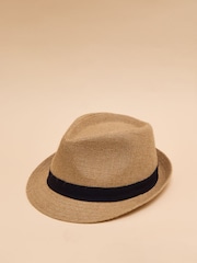 Соломенная шляпа трилби Joules Halstow - Изображение 5 из 6