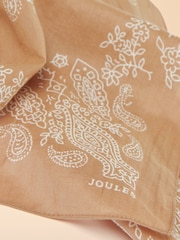 Светло-коричневый - Joules Dapper Cotton шарф - Image 3 of 3
