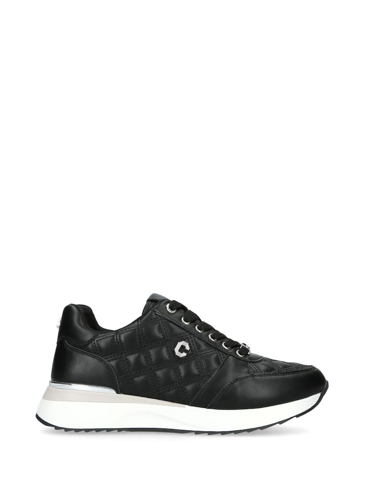 Carvela Diamond Quilt Runner Trainers - Image 2 of 5