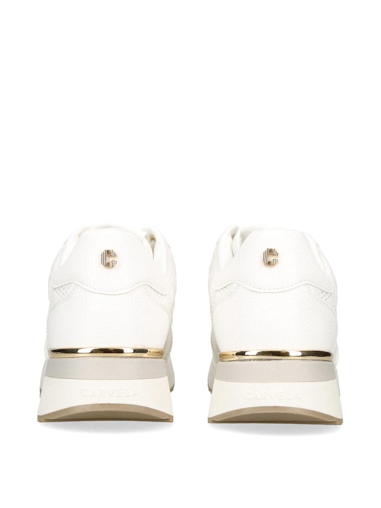 Carvela Diamond Quilt Runner Trainers - Image 4 of 4