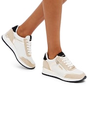 Carvela Janeiro Zip Runner Trainers - Image 1 of 5