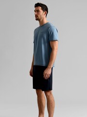 Ted Baker Blue T-Shirt and Shorts Set - Image 2 of 7