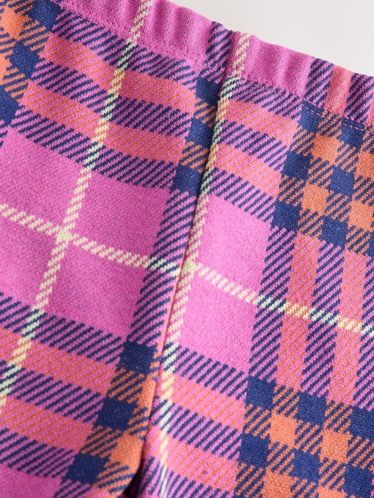 Lila Karo - Kuschelige Leggings mit Fleecefutter (3 Monate bis 7 Jahre) - Bild 6 von 6 Lila Karo - Kuschelige Leggings mit Fleecefutter (3 Monate bis 7 Jahre) - Bild 6 von 6