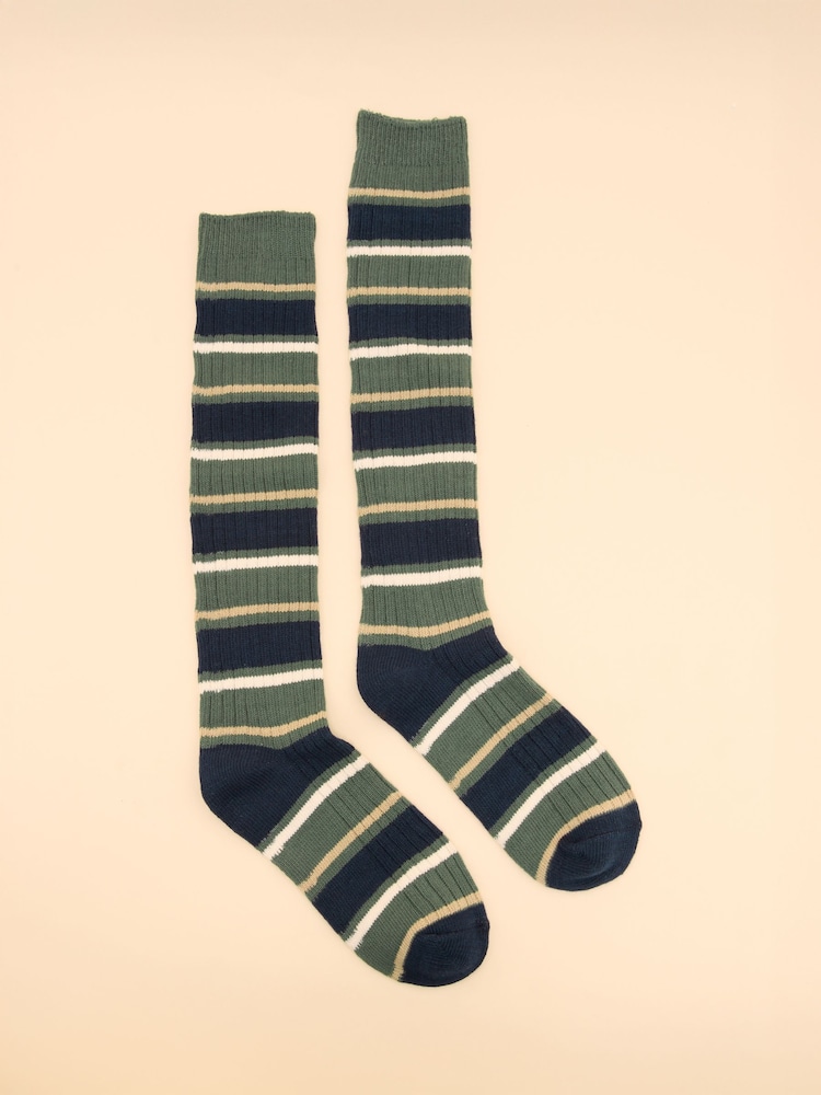 Joules Men's Wader Green Welly Socks - Image 1 of 3 Joules Men's Wader Green Welly Socks - Image 1 of 3