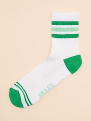 Joules Men's Volley Green Pack of Two Tennis Socks - Image 3 of 5