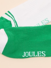 Joules Men's Volley Green Pack of Two Tennis Socks - Image 5 of 5