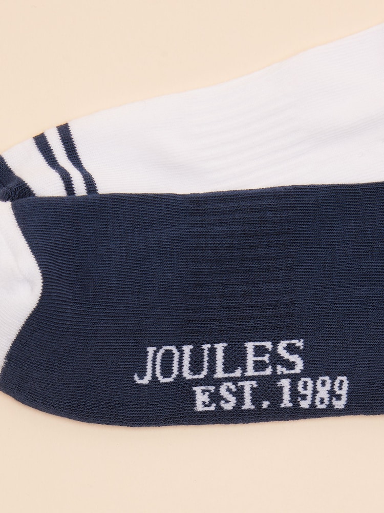 Marineblau - Joules Men's Volley Pack of Two Tennis Socks - Bild 5 von 5 Marineblau - Joules Men's Volley Pack of Two Tennis Socks - Bild 5 von 5