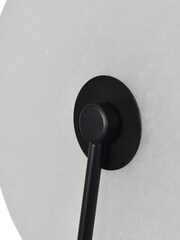 Libra Interiors Brown Barkway Marble LED Wall Light - Image 5 of 6