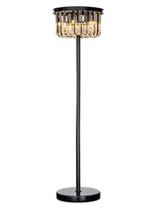 Libra Interiors Brown Glass Droplet Floor Lamp - Image 3 of 5