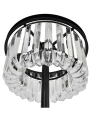 Libra Interiors Brown Glass Droplet Floor Lamp - Image 5 of 5