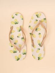 Cream лимонный - Шлепанцы Joules Sunvale - Image 1 of 5