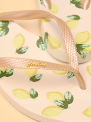 Cream лимонный - Шлепанцы Joules Sunvale - Image 4 of 5