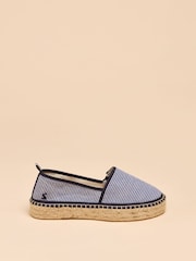 Joules Shoreline Navy Espadrilles - Image 1 of 5