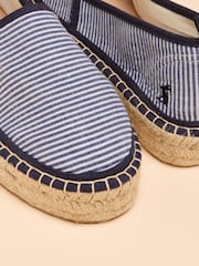 Joules Shoreline Navy Espadrilles - Image 4 of 5