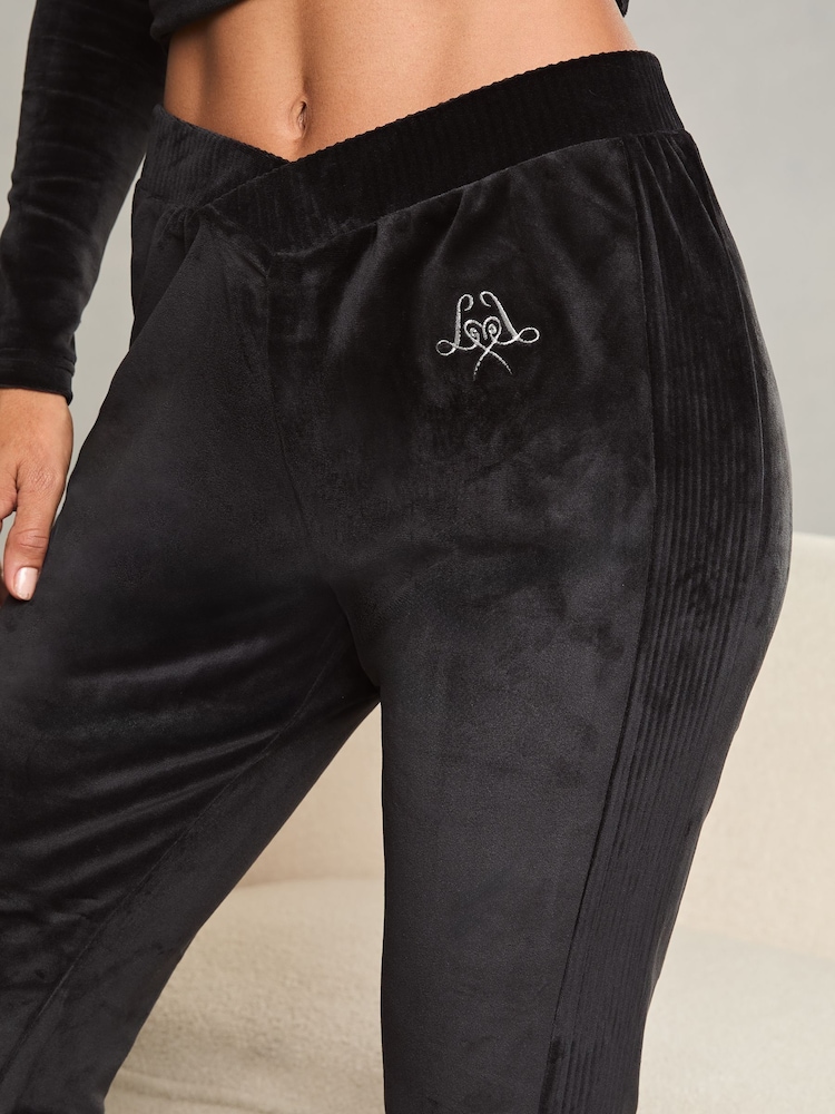 Noir - Lipsy Pantalon ample en velours - Image 3 of 4