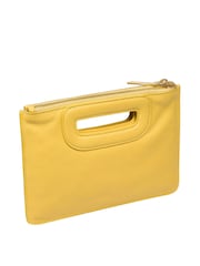 Pure Luxuries London Esher Leather Clutch Bag - Image 5 of 6