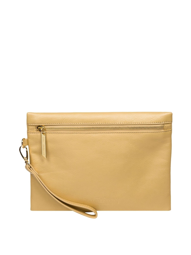 Pure Luxuries London Chalfont Leather Clutch Bag - Image 3 of 7