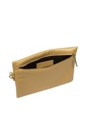Pure Luxuries London Chalfont Leather Clutch Bag - Image 6 of 7