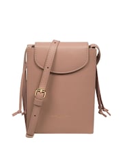 Pure Luxuries London Kiana Nappa Leather Cross-Body Phone Bag - Image 3 of 6