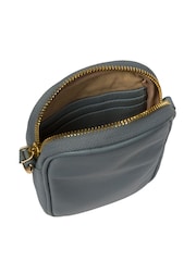 Pure Luxuries London Alaina Nappa Leather Cross-Body Phone Bag - Image 5 of 5