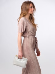 Pure Luxuries London Esher Leather Clutch Bag - Image 1 of 6