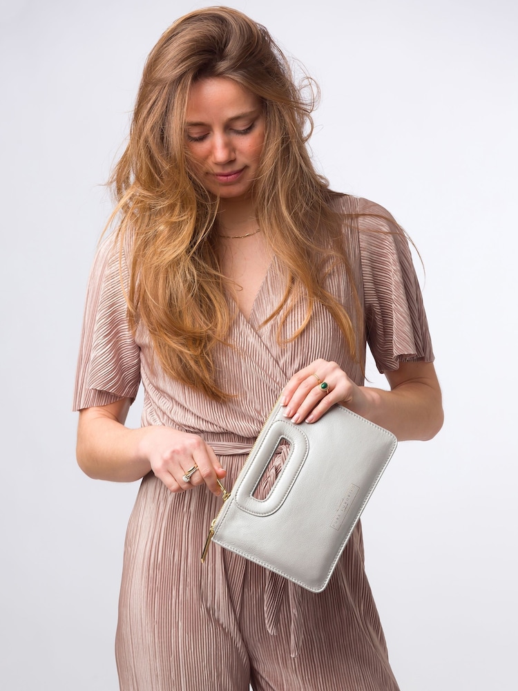 Pure Luxuries London Esher Leather Clutch Bag - Image 2 of 6